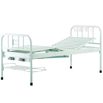 养光护理床 F-19 全喷塑双摇床，病床(含围栏、床垫、餐板)
