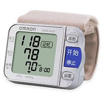 欧姆龙电子血压计 HEM-6000J