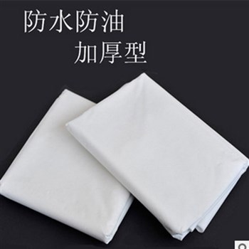 安格 一次性防油防水床单无纺布按摩床单 白色美容床单医用180*80 