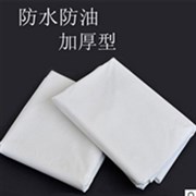 安格 一次性防油防水床单无纺布按摩床单 白色美容床单医用180*80 