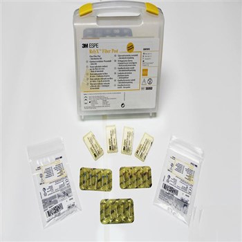 3M ESPE RelyX™ Fiber Post 纤维根管桩修复系统 初始装 15个根管桩 4个钻 20个延长头