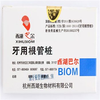 西湖巴尔 24K镀金前牙骨螺纹根管桩 BM1.58