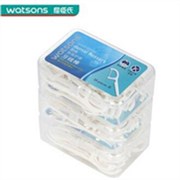 Watsons 屈臣氏圆线多效护理牙线棒50支X3盒