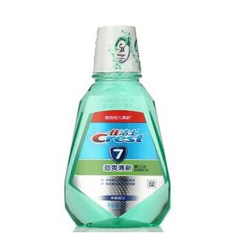 佳洁士(Crest) 劲爽清新漱口水 (清新口气 防蛀 低酒精)250ml