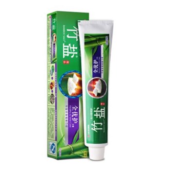 LG竹盐 全优护原味 牙膏 （精炼竹盐 全优呵护）（新老包装随机发送） 220g