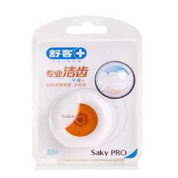 舒客（saky）专业口腔护理专业洁齿牙线50米