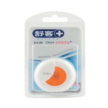 舒客舒克 口腔护理专业洁齿牙线50米（两个装）
