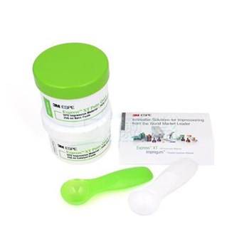 3M ESPE Express™XT Putty Quick亲水加聚型硅橡胶印模材料-油泥快速固化型 基质/催化剂各250mL GXJ1KU3697 
