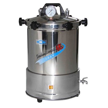 三申 手提式不锈钢压力蒸汽灭菌器 YX280A