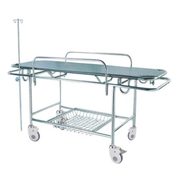  荣顺ZB14不锈钢四小轮担架车