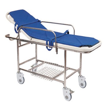 荣顺ZB14-A塑料床板四小轮担架车