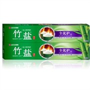 LG竹盐 精品 牙膏 （全优护原味）（精炼竹盐 全优呵护）220g×2 