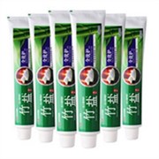 LG竹盐 精品 牙膏 （全优护原味）（精炼竹盐 全优呵护）220g×6  