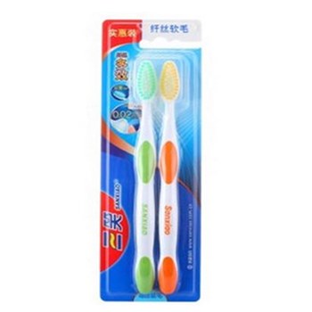 三笑 纤丝多效 牙刷×2 （双支装）（X6型号）