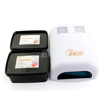 上海沪鸽/HUGE 光固化模型材料厚质型(1型) 套装 内含:光固化机光固化模型材料(50片/盒)1个光固化机+2盒材料