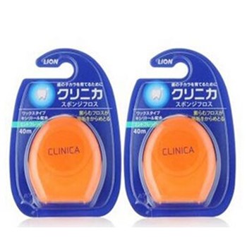 日本狮王CLINICA尼龙质牙线*2 40m