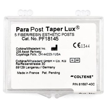 瑞士康特高强度玻璃纤维预成根管桩(锥状透明)补充装-4.5#(1.14mm 蓝色)/PF18145