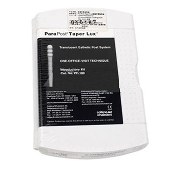 瑞士康特  高强度玻璃纤维预成根管桩(锥状透明)初始套装 ParaPost TaperLux