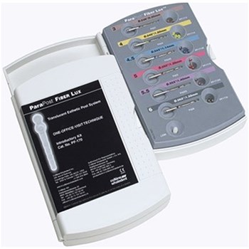 瑞士康特 高强度玻璃纤维预成根管桩(平行透明)初始套装  RZXParaPost FiberLux