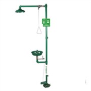 西斯贝尔洗眼器，不锈钢复合式冲淋洗眼器WG7051F