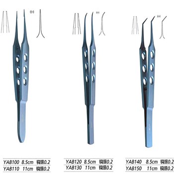 金钟 眼科器械 缝线结扎镊