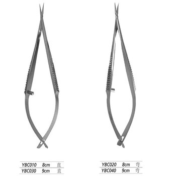 金钟 眼科器械  显微眼用剪