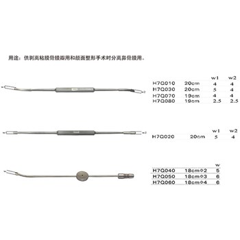 金钟 鼻科器械  H7版鼻剥离器