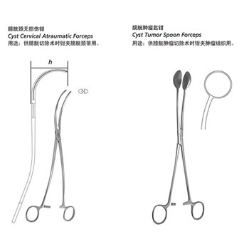 金钟 泌尿 肛肠外科器械 膀胱钳