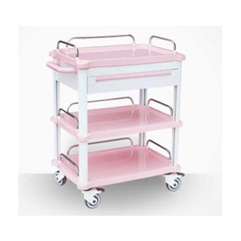 方格 粉色ABS治疗车FG-E-02