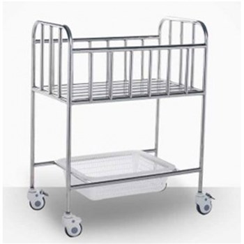 方格 不锈钢婴儿车A04