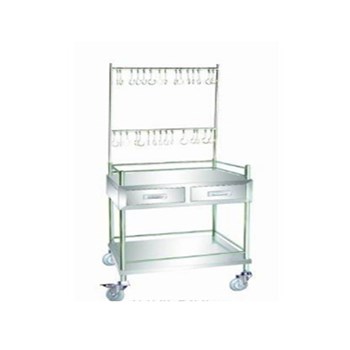 恒跃不锈钢输液治疗车ISMT-11