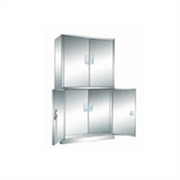 恒跃不锈钢双保险毒麻柜SMC-15