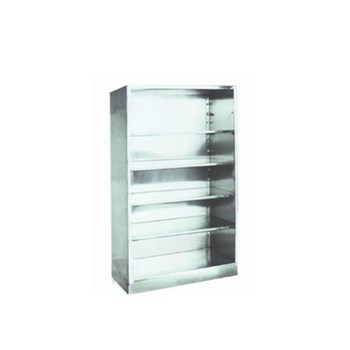 恒跃不锈钢无门药品柜SMC-23