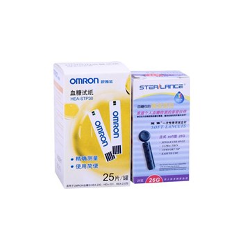 欧姆龙血糖仪试纸 家用25片 HEA-STP30