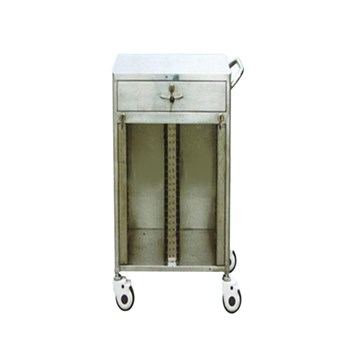 山东铭泰全不锈钢40格病历夹车A33