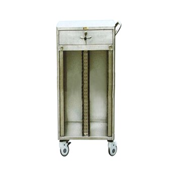 山东铭泰全不锈钢50格病历夹车A34