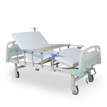 迈德斯特护理床家用医疗床37 心意款瘫痪病人带钢面双摇白床