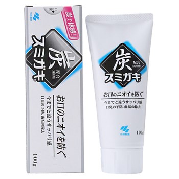 小林制药（KOBAYASHI）牙膏 炭牙膏黑炭牙膏 日本进口