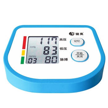 健奥 智能电子血压计 语音上臂式 （标准款GT-702E+电源+电池*4）