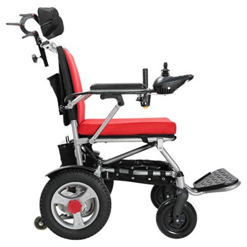 德国技术康翼 电动轮椅可折叠铝轻便合金车架812QD