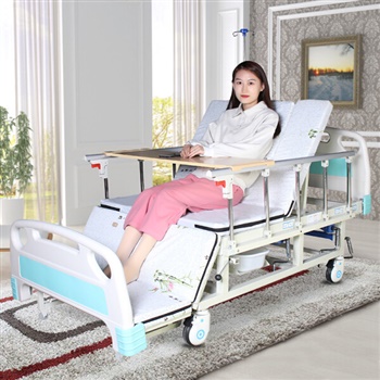 乐麦迪（LEMAIDI） 瘫痪病人医疗床护理床 全曲经济款【防水便孔】