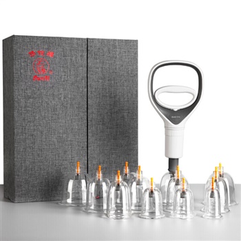 华佗 真空抽气式拔罐器 12罐礼盒装