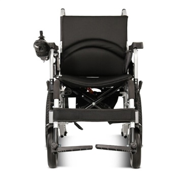 伊凯老年人四轮代步车轻便可折叠电动轮椅 基础款—12AH铅酸电池