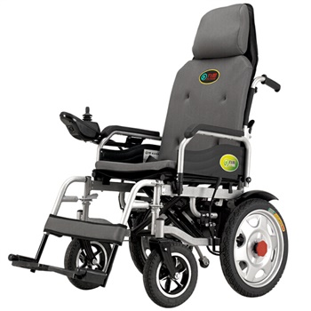 九圆（JIUYUAN）电动轮椅车 老年人残疾人可折叠双人自动轮椅电车轻便可选左手全躺型坐便锂电池 升级款