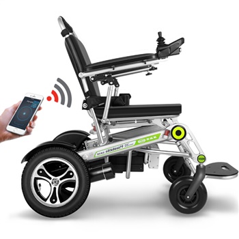 德国斯维驰 手机智能轻便折叠全自动遥控电动轮椅车SW6000