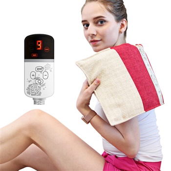 德仕博 海盐热敷包 电加热(竹排红+2个艾草包)