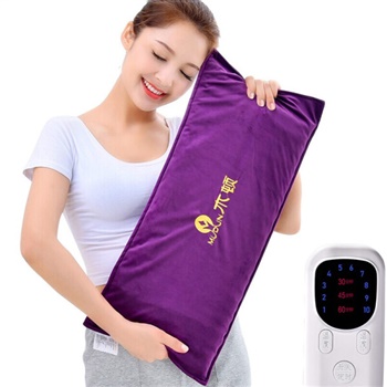 木顿 海盐电热敷包通用款 无绑带 (紫色绒布款 )