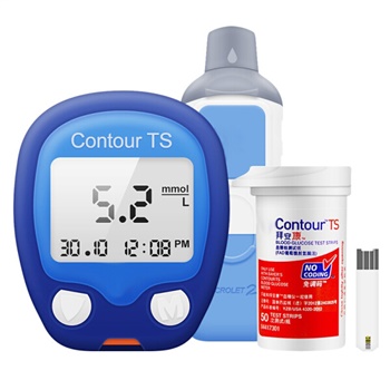 拜耳 拜安康血糖仪套装 免调码（含50片试纸和采血针）