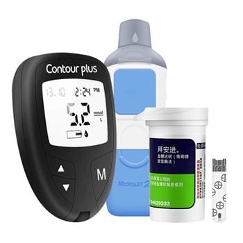 拜耳 拜安进血糖仪套装 免调码（含50片试纸和采血针）