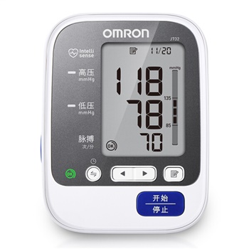 欧姆龙 电子血压计(臂筒式) J732蓝牙款（日本原装进口）